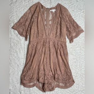 Honey Punch Pink Romper
